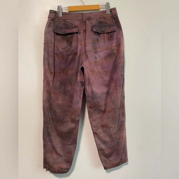 A New Day Purple Tie-Dye Trousers Size  8 - Picture 7 of 9